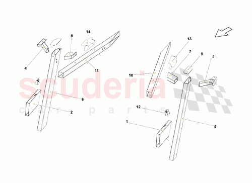 Part Diagram for Lamborghini 407809992A