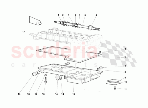 Part Diagram for Lamborghini 07M103609