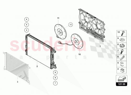 Part Diagram for Lamborghini 8W0959455N