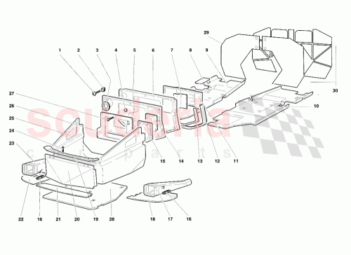 Part Diagram for Lamborghini 009411112