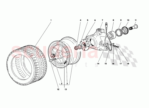 Part Diagram for Lamborghini 0051001039