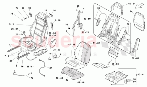 Part Diagram for Lamborghini 8H0880242