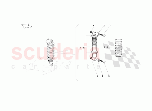 Part Diagram for Lamborghini 410512031C