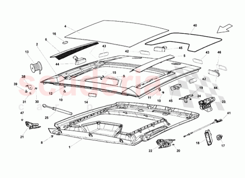 Part Diagram for Lamborghini N90737105