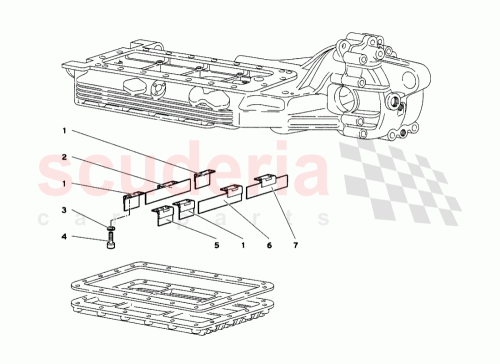 Part Diagram for Lamborghini 0018006886