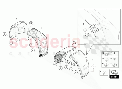 Part Diagram for Lamborghini N90698803