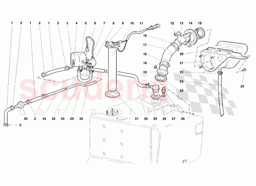 Part Diagram for Lamborghini 0062006258
