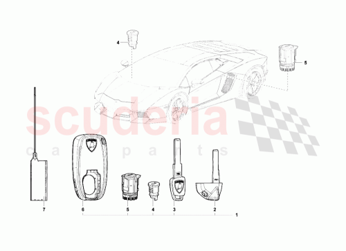 Part Diagram for Lamborghini 470959754