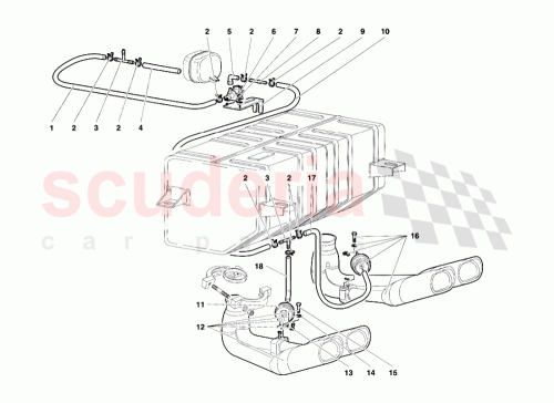 Part Diagram for Lamborghini 004437809