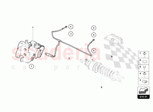Part Diagram for Lamborghini 470616719E
