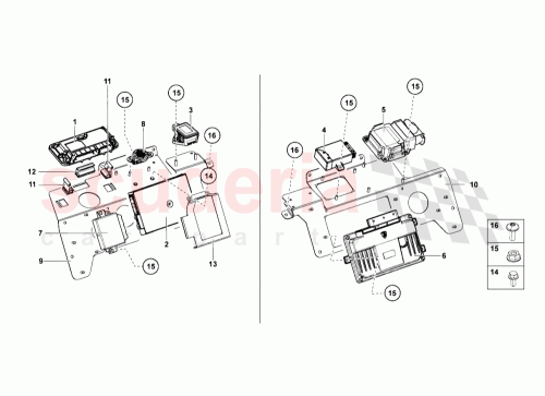 Part Diagram for Lamborghini 470959433