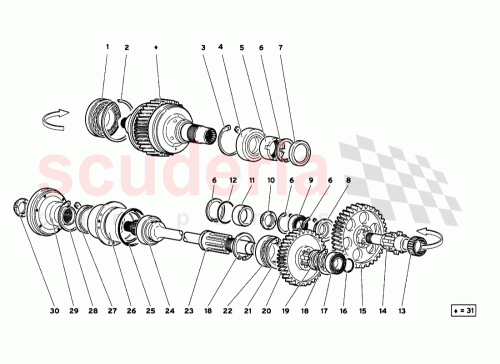 Part Diagram for Lamborghini 240132021