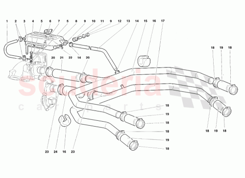Part Diagram for Lamborghini 008800602