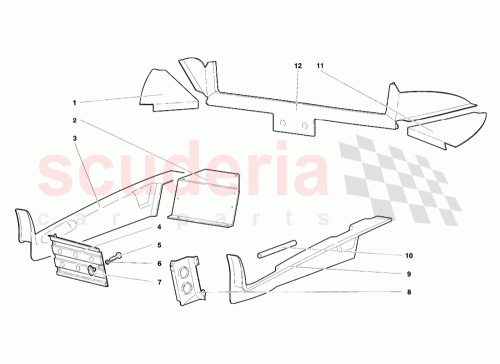 Part Diagram for Lamborghini 009458608