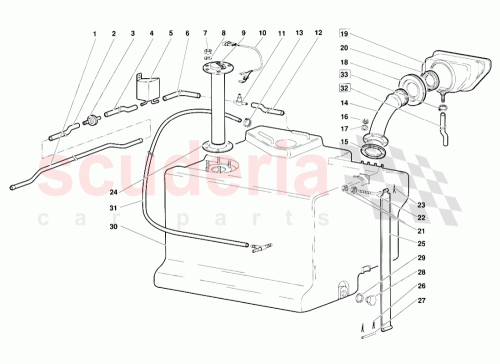Part Diagram for Lamborghini 006231444