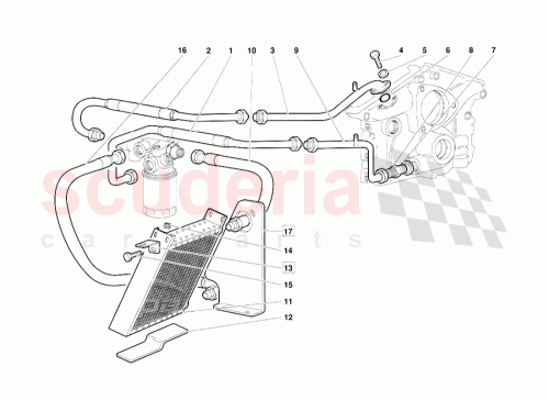 Part Diagram for Lamborghini 001531541