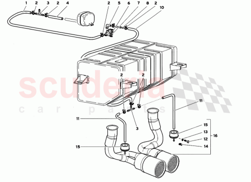 Part Diagram for Lamborghini 004437808