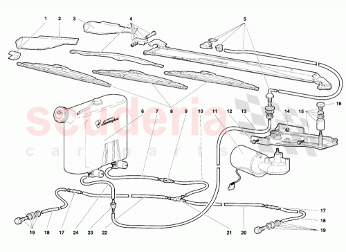Part Diagram for Lamborghini 009420111
