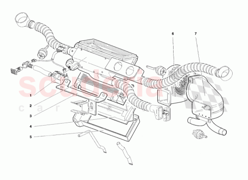 Part Diagram for Lamborghini 004537175