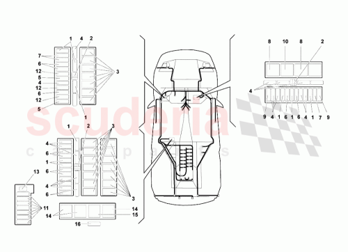 Part Diagram for Lamborghini N01713118