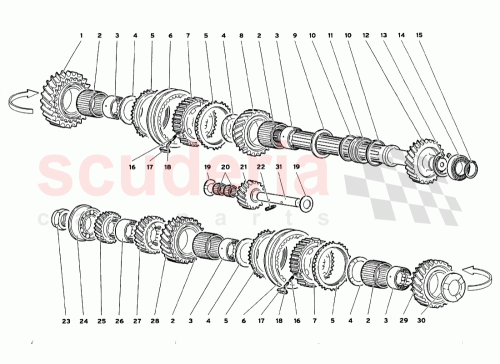 Part Diagram for Lamborghini 0024001858