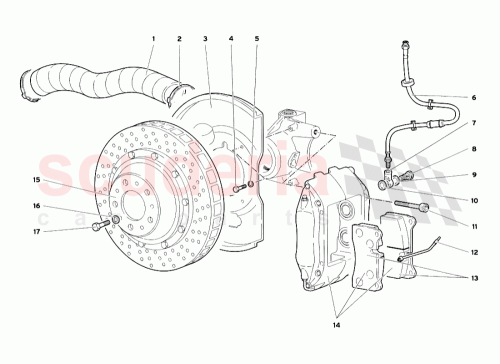 Part Diagram for Lamborghini 0031003992