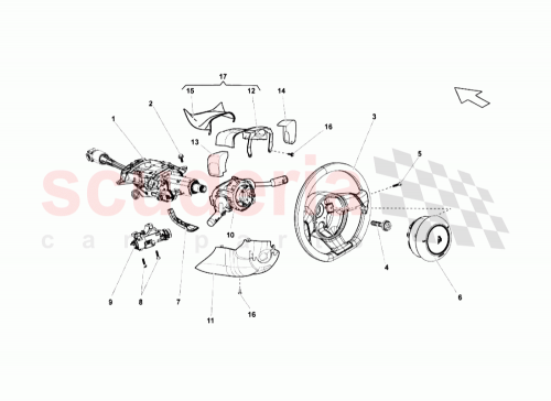 Part Diagram for Lamborghini 400419501B