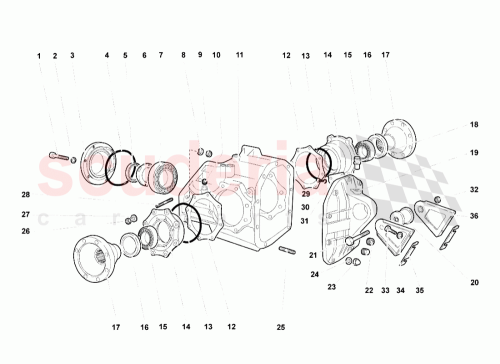 Part Diagram for Lamborghini 0B9517242F