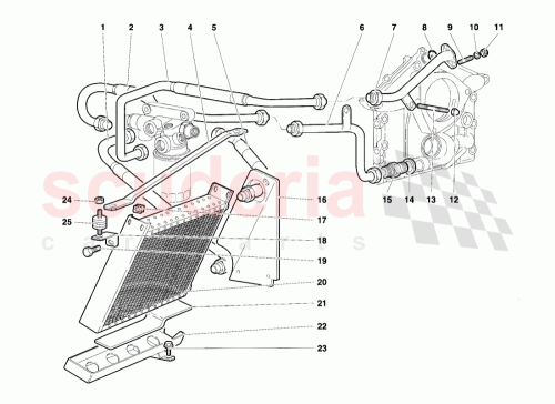 Part Diagram for Lamborghini 001531828