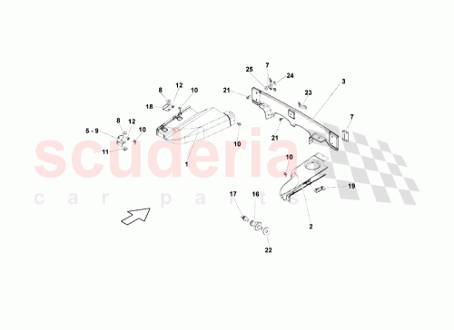 Part Diagram for Lamborghini 400103584E