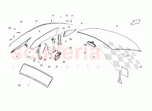 Part Diagram for Lamborghini N90162101