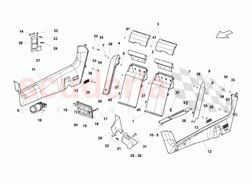 Part Diagram for Lamborghini N10596302