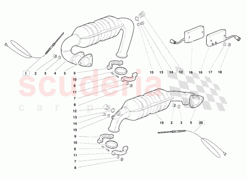 Part Diagram for Lamborghini 004431296