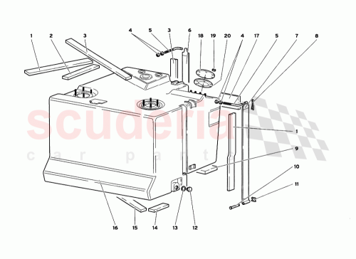 Part Diagram for Lamborghini 006237360