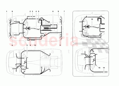 Part Diagram for Lamborghini 006138160
