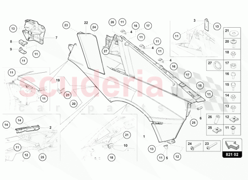 Part Diagram for Lamborghini N90412601