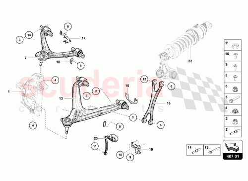 Part Diagram for Lamborghini 470971004