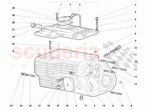 Part Diagram for Lamborghini 008300862