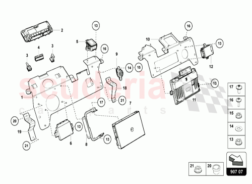 Part Diagram for Lamborghini 470907376B