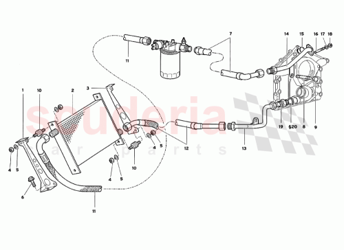 Part Diagram for Lamborghini 0041004590