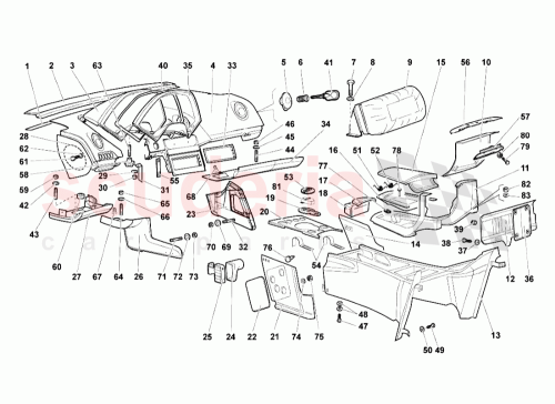 Part Diagram for Lamborghini 410857405A