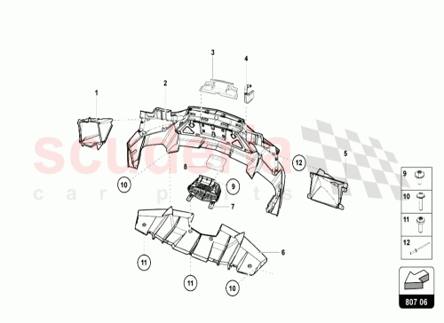 Part Diagram for Lamborghini 470807568