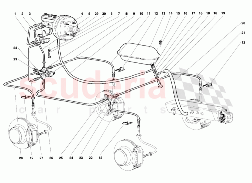 Part Diagram for Lamborghini 004224655