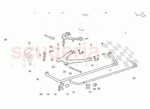 Part Diagram for Lamborghini 400505465A