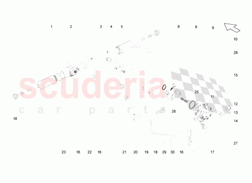 Part Diagram for Lamborghini 400422293B