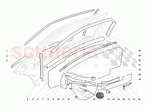 Part Diagram for Lamborghini 009421710