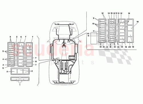 Part Diagram for Lamborghini 006038006