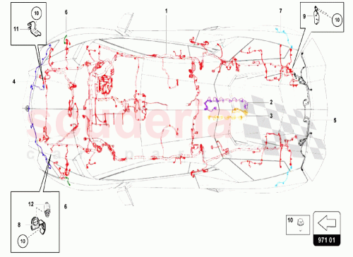 Part Diagram for Lamborghini 476971138AC