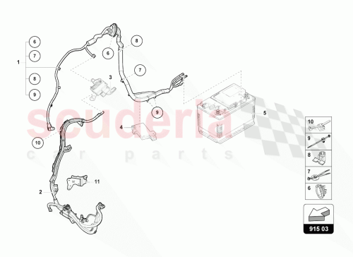 Part Diagram for Lamborghini 4M0971502AC