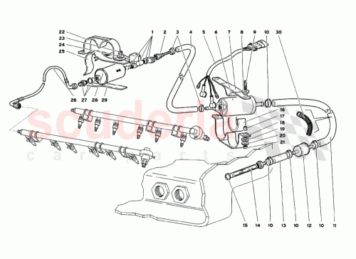 Part Diagram for Lamborghini 0062005094